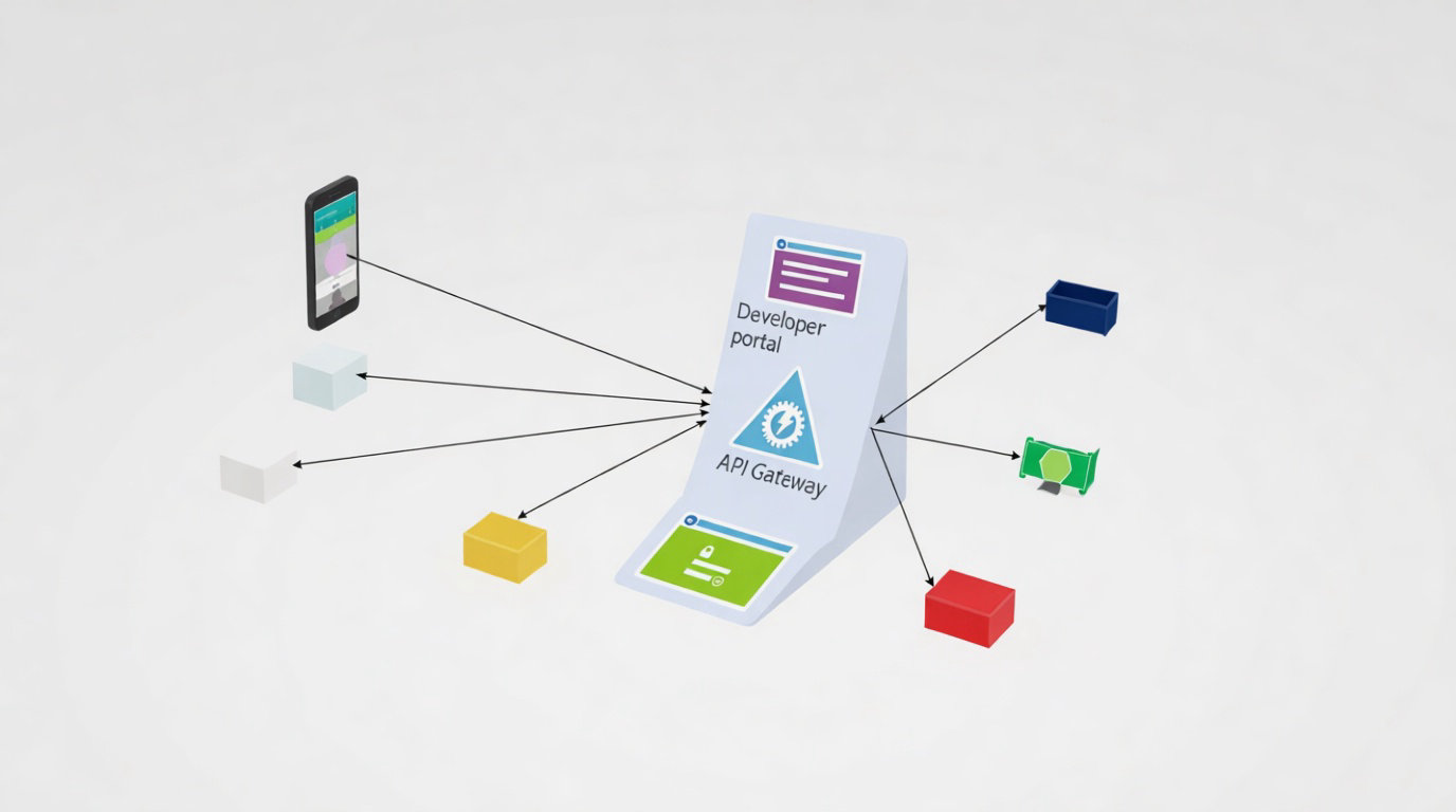 Architecture technique : APIs, microservices et modèles de langage