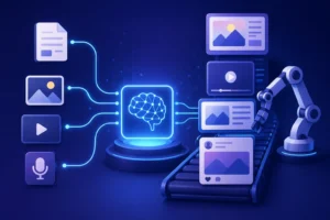 Automatisation création de contenu avec IA