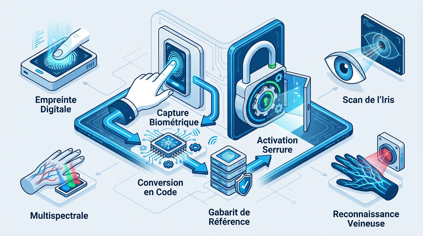 Serrure biométrique : identifier et sécuriser les accès