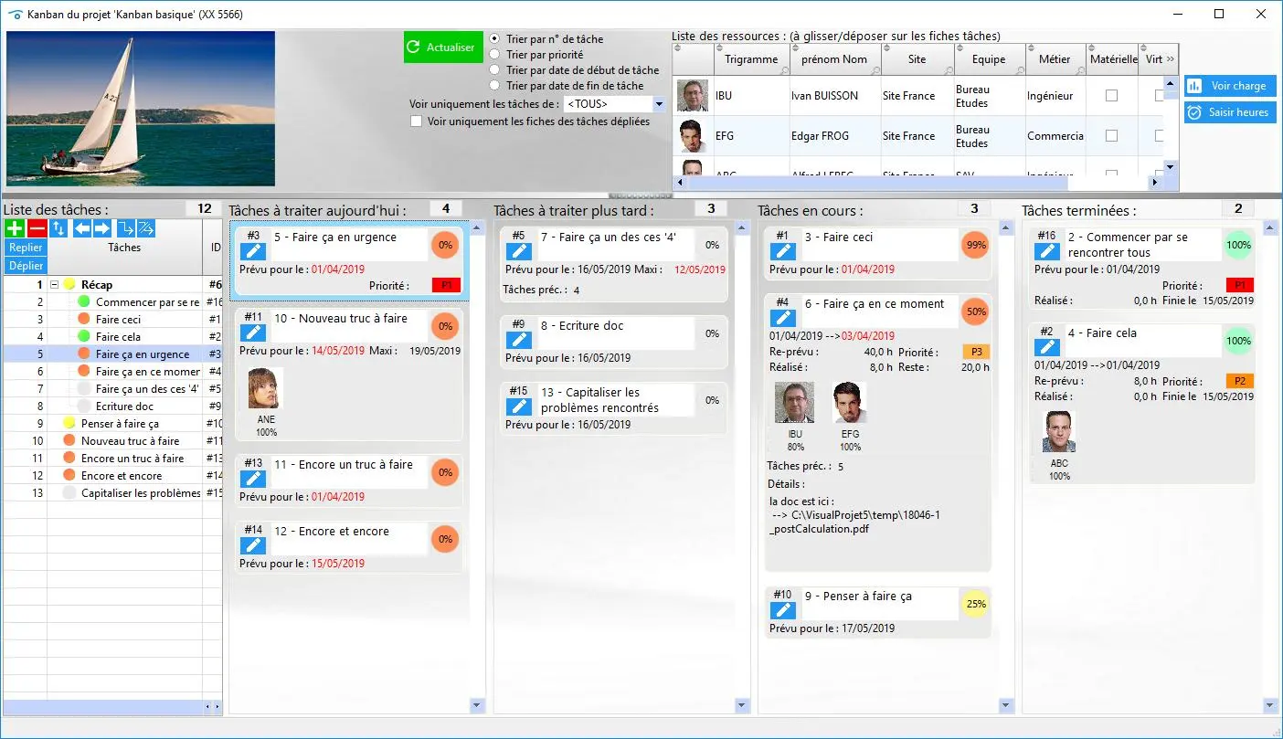 logiciel gratuit de planification des activités