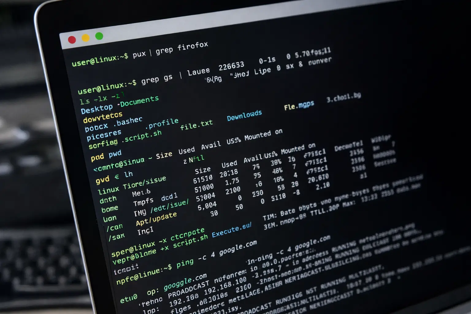 pdf commande linux