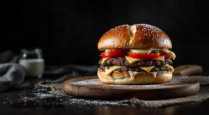 Black and White Burger Logo : Création de l'Identité Visuelle Iconique en 2026